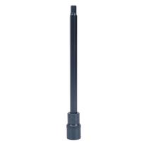 Socket Bit Hex 12in Square Interface Quick Wrench S2 Alloy Steel Bluing Hand Tools