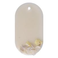 3Pcs Aromatherapy Wax Tablets Freesia Flavor Wardrobe Deodorization Aromatherapy Tablet for CarOval