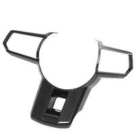 Steering Wheel Trim Carbon Fiber Style Interior Steering Wheel Decoration Cover Sticker for Triton