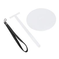Wrist Yarn Holder Acrylic Rubber Strap 360 Degree Rotation Portable Wrist Yarn Ball Stand for skaidri