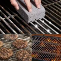 1 vnt. BBQ grotelių valymo šepetys, plytų blokas, kepsninės valymo akmuo, pemzos plyta, grotelių valymui, lauko virtuvės, BBQ įrankiai, 2024 m. naujiena 1 pcs