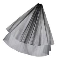 Elegant Double Layer Bridal Veil With Comb Easy To Wear White Headpieces Hair Decoration For Weddings And Photography juoda