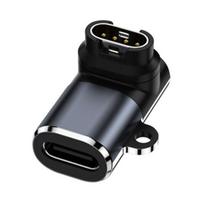 Įkroviklio Adapterio Konverteris Garmin Išmaniajam Laikrodžiui Micro USB Type C Įkrovimo Kabelis Greitas Įkrovimas Laikrodžio Priedas F black