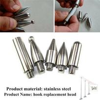 5x Stainless Auto Puller Push Rods Car Replace Head Adapter Dent Removal Repair
