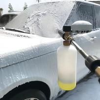 Pot Washing Machine Water Gun Spray Gun Foam Pot All Copper Foam Pot Spray High Pressure Car Wash Foam gray