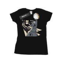 Scooby Doo Womens/Ladies Shadow Ghost Cotton T-Shirt S juoda