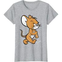 Tom and Jerry Womens/Ladies Angry Mouse T-Shirt M pilka