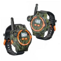 Kids Walkie Talkies 2PCS Rechargeable Walkie Talkies for Kids,Two-Way Radio Talky kamufliažinė žalia spalva