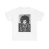 Jimi Hendrix Vintažiniai Grafiniai Marškinėliai 70-ųjų Roko Gitara Unisex Storo Medvilnės Marškinėliai S