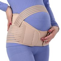 Kvėpuojantis komfortas Prenatalinis palaikymo diržas nėščioms moterims – Nugaros ir juosmens palaikymas Extra Extra Large balta
