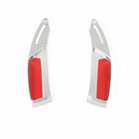 For Peugeot 3008 2008 5008 508 308 208 GT SW Car Steering Wheel Shift Paddle Gear Paddles DSG Extender Stickers Car Accessories sidabras