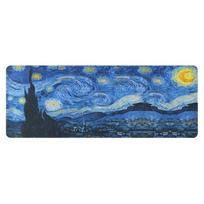 Van Gogh Mice Mat Starry Night Desk Pad 31.4 x 11.8 Inch Mouse Pad  Home