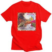 Custom Helloween Keeper Of The Seven Keys Part Tshirts for Men Short Sleeves Leisure T Shirt Slim Fit Pure Cotton Tees Gift S