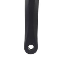 Aluminum Alloy Bike Crank Arm Single Chain Bike Crank Arm Replacement  Bike Accessory Sliver Rhombic Hole