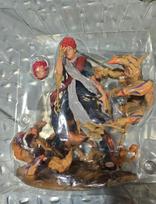 Anime Naruto Iron Curtain Gaara Double-Headed Action Figure Replacement Resonance Figurine Model Desktop Ornaments Boys Toy Present