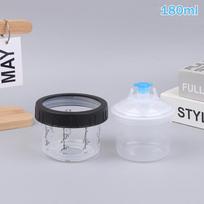 1Pc Paint Spray Cup 180/350/800ml Plastic Paint Mixing Cup Disposable Paint Cup Spray Pot Type Quick Cup white