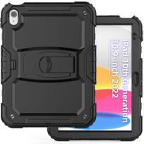 Heavy Duty Protective Case for Apple iPad 10.9 Pro 10.5 Air 5 10.2 7 8 9th with Kickstand Function&Lanyard Shockproof Covers iPad 9.7 2017 2018 juoda