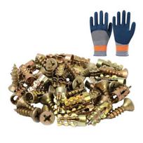 10/30/50/100Pcs Expansion Screw Hinge Screws Tile Concrete Set Anti-sag Cabinet for Wood Walls 10pcs