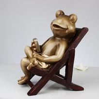European Resin Crafts Sprouting Frogs Play Mobile Phone Ornaments varis