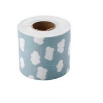 Kitchen Self-adhesive Wall Stickers Sink Toilet Bathroom Vanity Waterproof Stickers Four-leaf clover gray