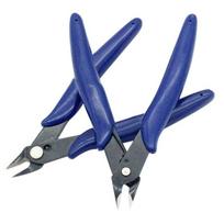 Practical Electrical Wire Cable Cutters Cutting Side Snips Flush Pliers Nipper Hand Tools mėlyna