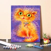 Menai DIY Tapyba pagal skaičius Pomėgiai Deimantinė tapyba Namų dekoras Skaičiai Tapyba Aliejinė tapyba Skaitmeninė aliejinė tapyba 40x50cm no frame purple