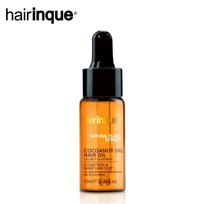 Hairinque 10 ml natūralus kokosų aliejus plaukų aliejus apsaugo nuo išsausėjimo, atkuria pažeistus plaukus, minkština plaukus ir plaukų priežiūros priemones. 10ml black