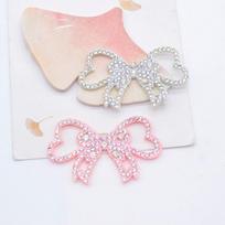 10 vnt. 56*34 mm paminkštintas kalnų krištolinis lankelis, kaklaraištis, aplikacijos, „pasidaryk pats“ amatai, krištolinio akmens pleistrai Plokščias nugara Scrapbooking ornamentų priedai įvairiaspalvis