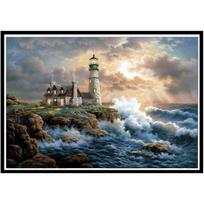 5D Deimantinė tapyba Pasidaryk pats Jūros peizažas Pastatas Pilnas deimantų Rankų darbo deimantais siuvinėtas mozaikos raštas Namų dekoravimas Naujųjų Metų dovana 40X30cm