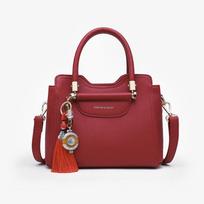 W.D.POLO Bridal Wedding Bag Messenger Bag Wedding Atmosphere Large Capacity Small Bag Shoulder Handbag 6054-1 brown