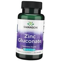 Cinko gliukonatas, cinko gliukonatas 30, Swanson 250 tab (36280070) 250tab