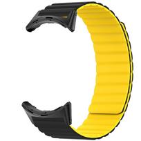 Watch Strap Suitable for Pixel Smartwatch Magnetic Silicone Sport Wristband Bracelet Replacement Soft Watchband 1 yellow