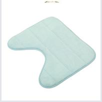 Pigi vonios kilimėlių rinkinys tualetui Tapis Salle De Bain Vonios kilimas Neslystanti kilimėlis WC kilimėlis Durų kilimėlis dekoravimui Neslystantys tualeto kilimėliai about 36cmx43cm U white
