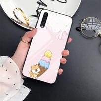 Cute Corgi Dog Case For Samsung Galaxy A52 A71 A72 A73 A53 Glass Cover For Samsung A13 5g A03 A22 A21s A03 Core A42 A70 Capas For Samsung A31 black