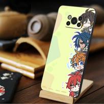 Skirta Xiaomi Poco X4 F4 Gt M4 Pro 5g M3 9t 11t Mi 11 Lite 10t X3 Nfc F3 Note 10 Telefono dėklas Anime Genshin Impact Capa Juodas For Mi 12 gray