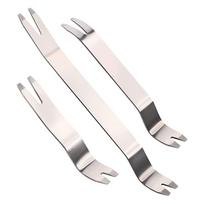 3pcs Auto Trim Removal Tool Car Interior Door Audio Radio Panel Dashboard Strong Removal Kit sidabras