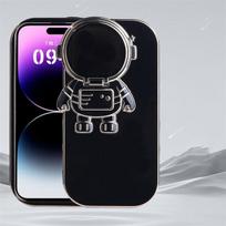 3D astronautas, kamera, stovas, vienspalvis dengtas telefono dėklas, skirtas iPhone 11 12pro 13pro Max 14 Pro, apsauginis telefono laikiklio dangtelis For iphone 14plus