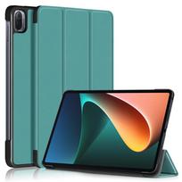 Planšetė Xiaomi Pad 5 pro 12.4 Dėklas Sulankstomas PU Odos Išmanusis Viršelis Skirtas Xiaomi Pad 5 pro 12.4 Dėklas Su Automatiniu Įjungimu MiPad 5 pro 12.4" šviesiai žalios spalvos