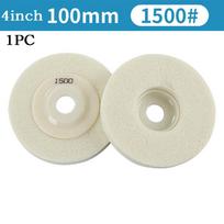 Baltas poliravimo ratas 60-3000 Grit nailono pluoštas 1vnt white