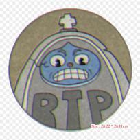 Cuphead Meta Knight Užlyginami karščiu termo spaudos vinilo pleistrai lipdukai drabužiams pasidaryk pats aplikacijos plaunami pleistrai pink
