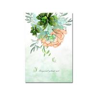 Natural Plant Leaf Flower Picture Succulents Botanical Poster and Prints Scandinavian Wall Art Canvas Painting Home Nordic Decor 21*30cm