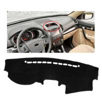 NE Garso garsiakalbis Automobilio priekinis prietaisų skydelis Dash Mat Prietaisų skydelio dangtis Kilimas Poliesteris Tinka Kia Sorento 2010 2011 2012 LHD juoda