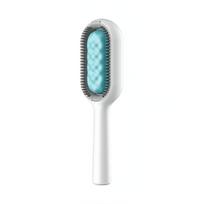 Pet Deshedding Brush Silicone Dog Brush Cat Grooming Comb Hair Remover Massage Tools mėlyna