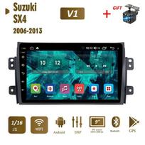 2 DIN automobilio Android Car Radio Multimedijos vaizdo grotuvas, skirtas Suzuki SX4 2006-2013 Bluetooth Carplay Auto Navigation GPS DSP 2+32GB 1+16GB