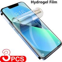 3 vnt. hidrogelio plėvelė, skirta iPhone 13 12 11 Pro XS Max Mini ekrano apsauga, skirta iPhone 8 7 6 S Plus X XR XS Max SE 2020 2022 m. iphone 11 gryna