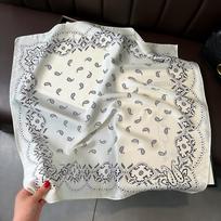 Aukštos kokybės prabangūs šilko šalikai galvos juosta Šalikai Kaklo Šalikas Moterims Grandinė Šilko Šalikas Moteriška dekoratyvinė skara 70*70cm mėlyna