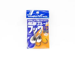 Major Craft Blade Single Hook Tpe Slow Size 9/S #002 Silver (3797) blue