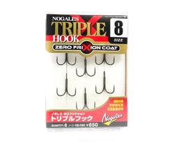 Varivas Nogales Treble Hook Zero Friction Size 8 (0324)
