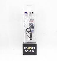 Fuji T2-KGTT Size 8F-2 Rod Top Guide Torzite Ti Frame x 1 (0013) white