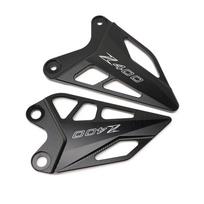 Kawasaki z400 ninja 400 Ninja400 2018- 2022 2023 Motociklo Aliuminio Kulno Plokštelės Apsauga Apsauga Pedalo Plėvelės Montavimas Z400 black black